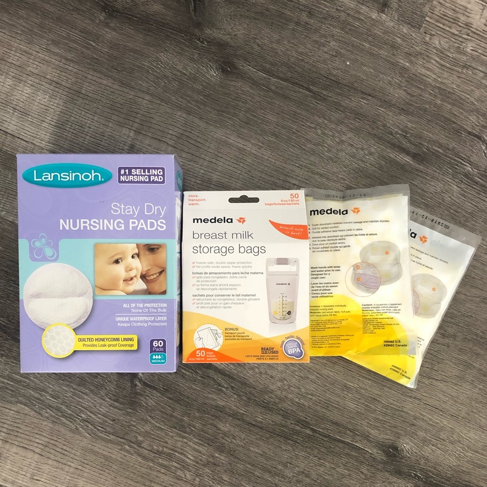 Nursing Pads & Storage Milk Bags